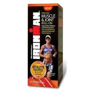  Ironman Muscle & Joint Pain Relief Roll On 2.5oz Health 