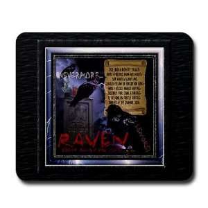  Edgar Allan Poes The Raven   Art Mousepad by  
