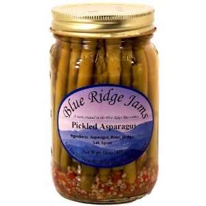 Blue Ridge Jams Pickled Asparagus, Set of 3 (16 oz Jars)  