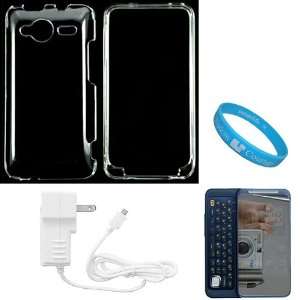  Protective Two Piece Transparent Crystal Clear Hard Case 