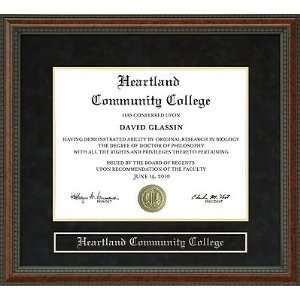 Heartland Community College Diploma Frame  Sports 