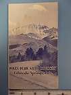 HS484 Early Pikes Peak Auto Highway Colorado Springs CO Map 2 
