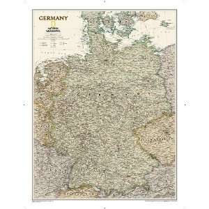   Geographic Maps RE01020457 Germany Executive Tubed Toys & Games