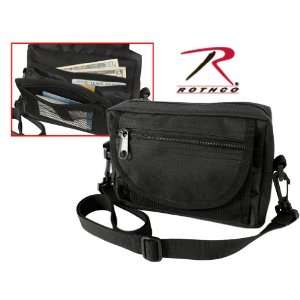    Rothco Black Compact Travel Utility Shoulder Bag