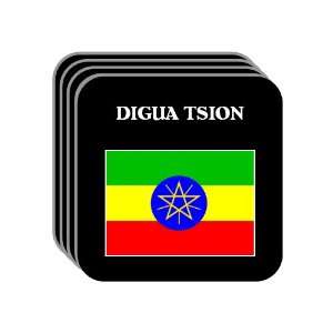  Ethiopia   DIGUA TSION Set of 4 Mini Mousepad Coasters 