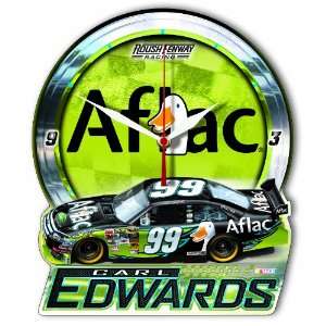  NASCAR Carl Edwards High Definition Clock Sports 