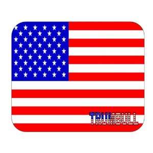  US Flag   Trumbull, Connecticut (CT) Mouse Pad 