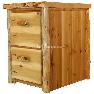  Cedar Lake Log File Cabinet