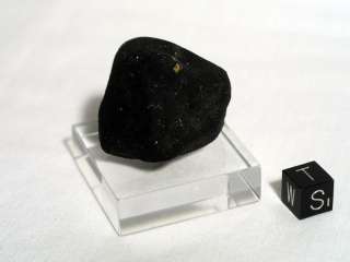 Ash Creek   Beautiful crusted Individual of this Meteorite Fall  