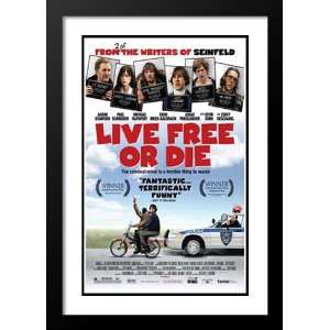 Live Free or Die 20x26 Framed and Double Matted Movie Poster   Style A