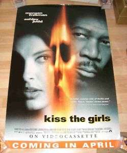 1997 *KISS THE GIRLS* MOVIE POSTER ASHLEY JUDD FREEMAN  