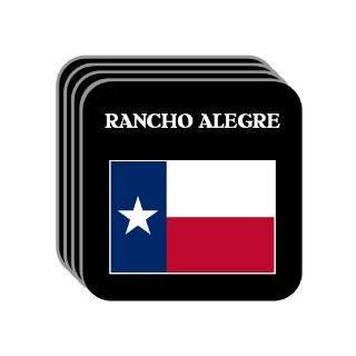 US State Flag   RANCHO ALEGRE, Texas (TX) Set of 4 Mini Mousepad 