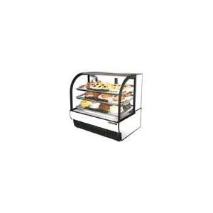  White True TCGR 50 CD Curved Glass Refrigerated Deli Case 