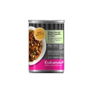  Eukanuba Cuts Hearty Beef Stew in Gravy Canned Dog Food 12 
