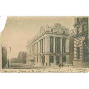  Reprint Baltimore, Maryland, ca. 1907  Sun building ca 