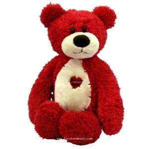  First Main 1415 Tender Teddy Plush Toys   Red Toys 