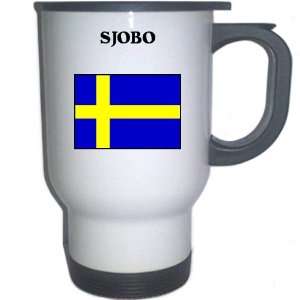  Sweden   SJOBO White Stainless Steel Mug Everything 