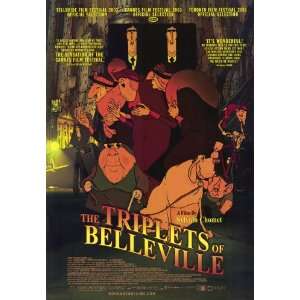  The Triplets of Belleville Movie Poster (11 x 17 Inches 