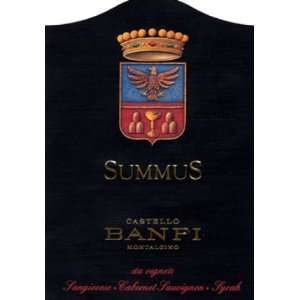  2004 Banfi Summus 750ml Grocery & Gourmet Food