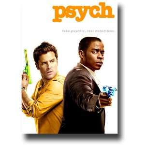  Psych Poster   TV Show Promo Flyer   11 X 17   Sea 4