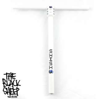 SWISH 2.0 3 PIECE SCOOTER T BARS WHITE NEW GRIT MADD  