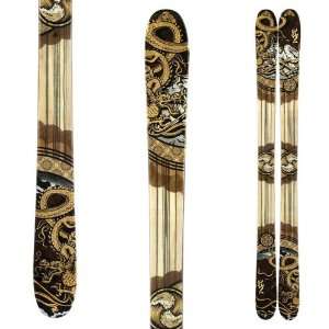  K2 Kungfujas Skis (2012)(Brown, 169)