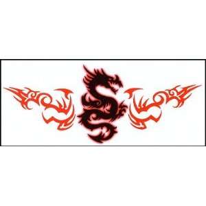  Red Dragon Temporaray Tattoo Toys & Games