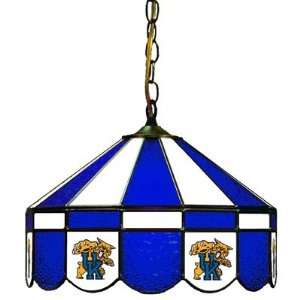   NCAA Kentucky Wildcats 16 Stained Glass Swag Lamp