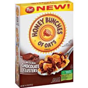 Post Cereal Honey Bunches of Oats with Real Chocolate Clusters   12 
