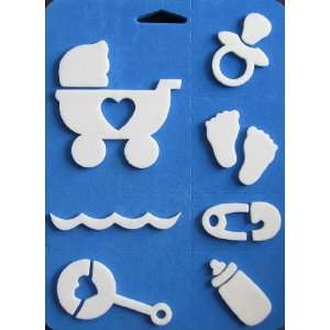  Simply Stamps Chunky Foam Rubber Stamp Baby & Nursery 