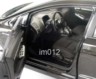 China 1/18 Honda civic New black car model new in box  sales 