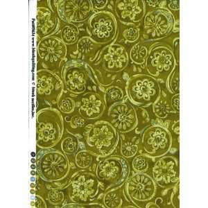  Blank Quilting Murano 5634 Olive Quilt Fabric 100% Cotton 
