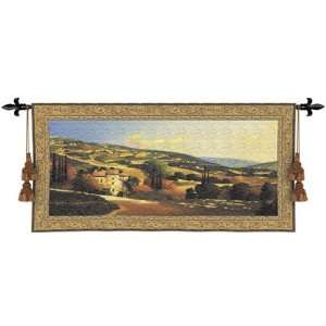  My Villa In Tuscany by Max Hayslette   Wall Tapestry 