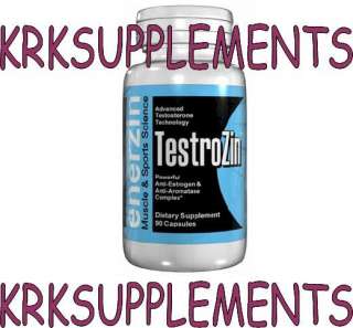 TestroZin Tribulus Terrestris Anti Estrogen Testosterone Booster 