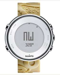   includes an altimeter, barometer, compass, and weather indicator