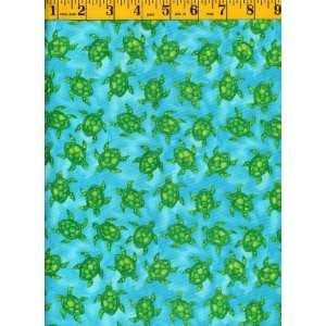  Quilting Fabric Lily Pond Turtle Arts, Crafts & Sewing