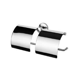   Hotel Double Toilet Roll Holder with Cover 148