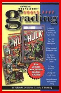   Guide to evaluate and grade all my comics sold/auctioned on 