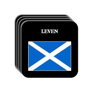 Scotland   LEVEN Set of 4 Mini Mousepad Coasters