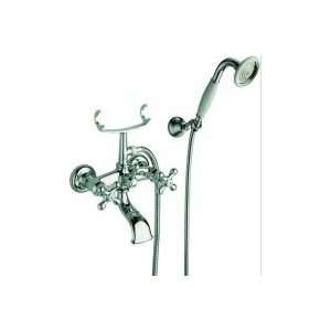 La Torre Two Handle External Bath Mixer with Hand Shower 