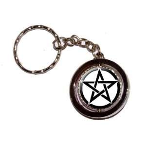  Pentagram   Wicca Witch   New Keychain Ring Automotive