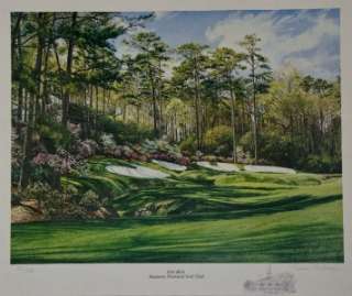   ~ First Golf Landscape (1984)~13th Augusta National #132/750  