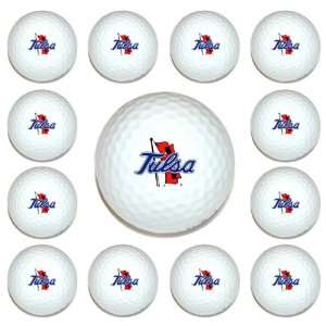  Tulsa Golden Hurricane Team Logo Golf Ball Dozen Pack 