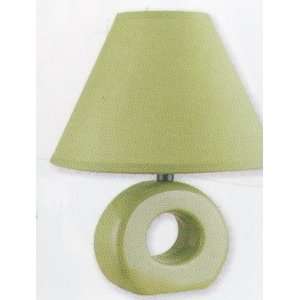    modern Ring Donut Base Design Ceramic Table Lamp
