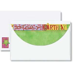  Birthday Bash Crescent Envelopes