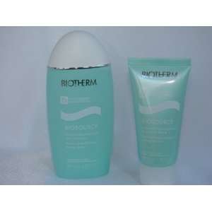 Biotherm Biosource Hydra Mineral Lotion 4.2 oz for N/C skin + Cleanser 