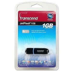 Transcend JetFlash V30 1GB USB 2.0 Flash Drive