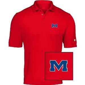  Under Armour Mississippi Rebels Performance Team Polo 