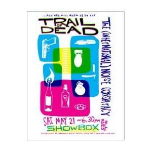  TRAIL OF DEAD   Limited Edition Concert Poster   by Matt 