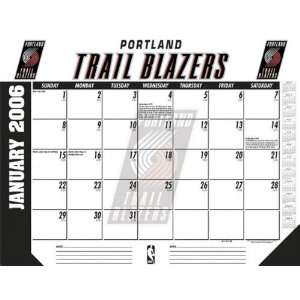  Portland Trail Blazers 2006 Desk Calendar Sports 